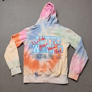 Travis Scott Astroworld Wish You Were Here Tour Bear Tie Dye Hoodie